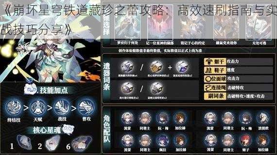 《崩坏星穹铁道藏珍之蕾攻略：高效速刷指南与实战技巧分享》