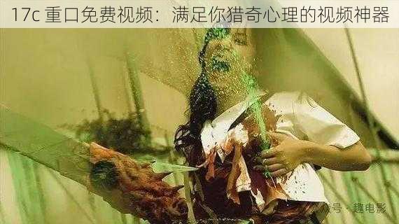 17c 重口免费视频：满足你猎奇心理的视频神器