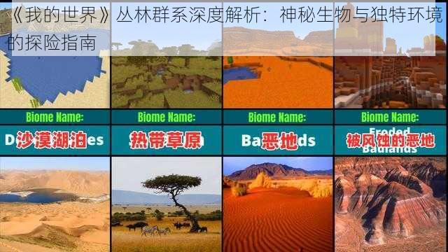 《我的世界》丛林群系深度解析：神秘生物与独特环境的探险指南