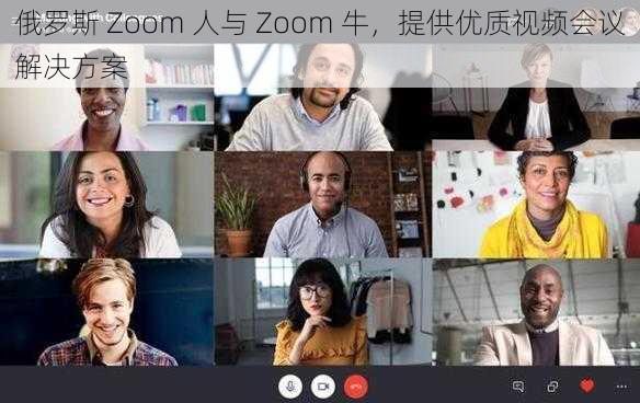 俄罗斯 Zoom 人与 Zoom 牛，提供优质视频会议解决方案