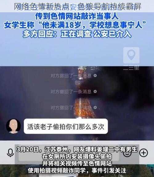 网络色情新热点：色狼导航持续霸屏