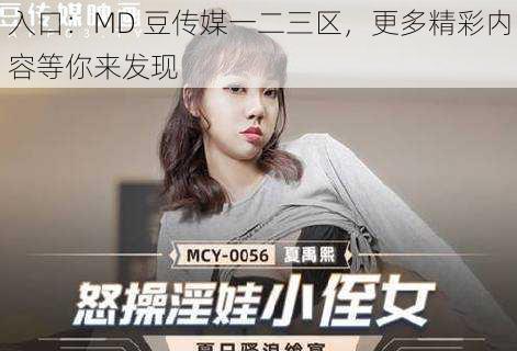 入口：MD 豆传媒一二三区，更多精彩内容等你来发现