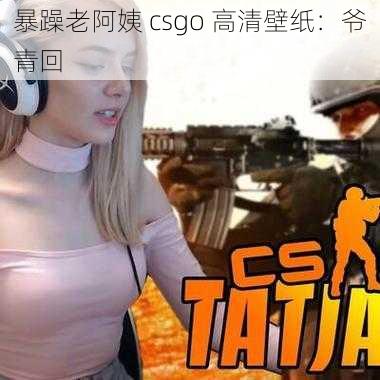 暴躁老阿姨 csgo 高清壁纸：爷青回