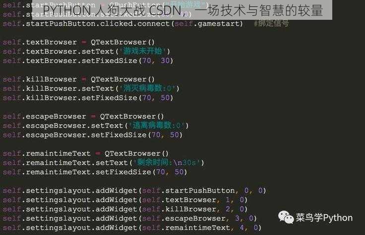 PYTHON 人狗大战 CSDN，一场技术与智慧的较量