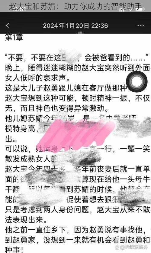 赵大宝和苏媚：助力你成功的智能助手