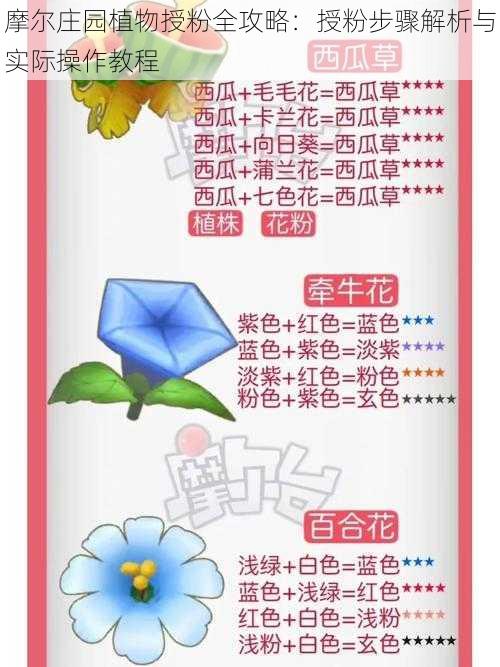 摩尔庄园植物授粉全攻略：授粉步骤解析与实际操作教程